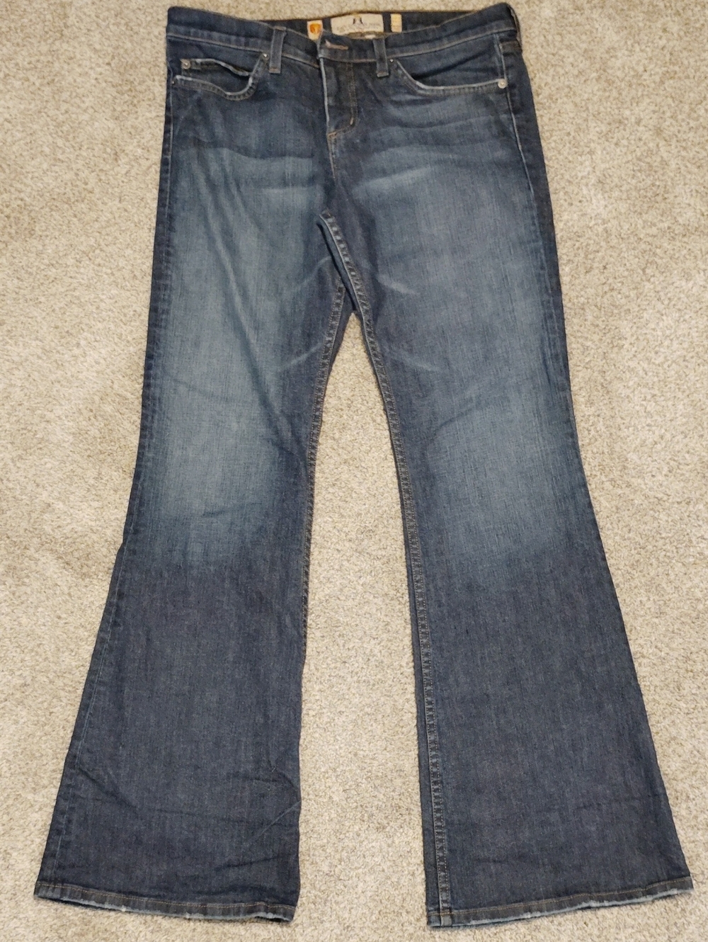 Juicy Couture Dark Blue Flare Jeans - Wide Leg